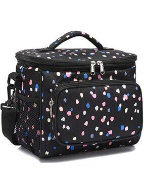 Unisex Insulated Reusable Lunch Bag Adult Large Lunch Box